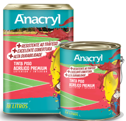Tinta Piso Anacryl 18L